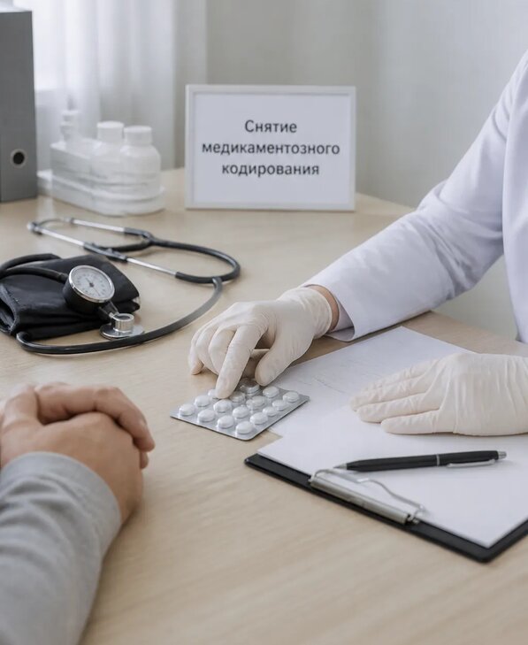 Снятие медикаментозного кодирования в Сорочинске от 5164 р. | Медзона